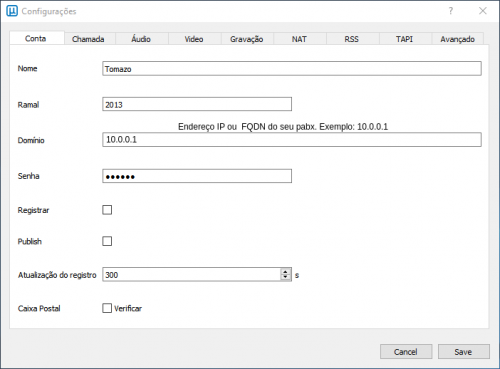 ManualConfiguracaoSoftfone < Servicos < Foswiki